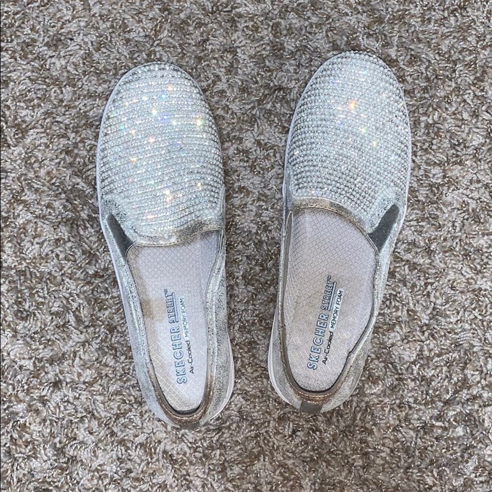 Sketchers street sparkle- double up shiny dancer